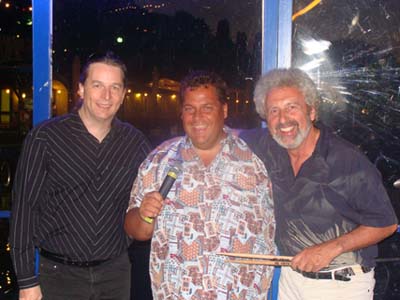 Harry Steiner mit Hannes Jaric und Rudi Staeger