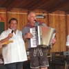 Harry mit Erika, Zoltan und dem lustigen Herrmann im Brauhaus Schwechat